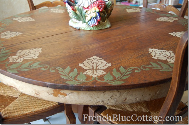 custom plaster table