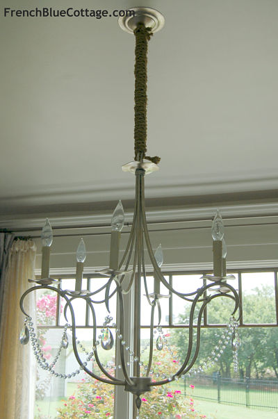 How To Hang A Chandelier With Rope, How To Install Chandelier With Chain
