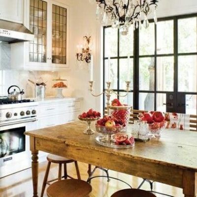31 Days of French-Inspired Style Day 24: Kitchens