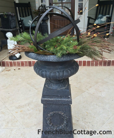 metal orb on porch 1 - frenchbluecottage_opt