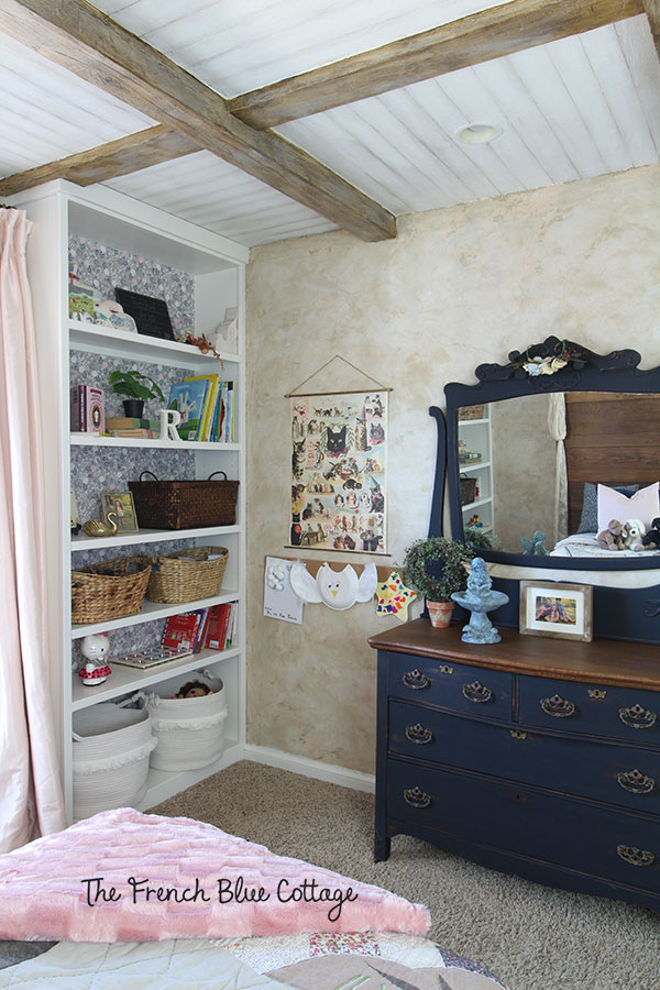 milk paint dresser with hemp oil top coat