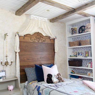 Creating a French Country Bedroom: a before and after