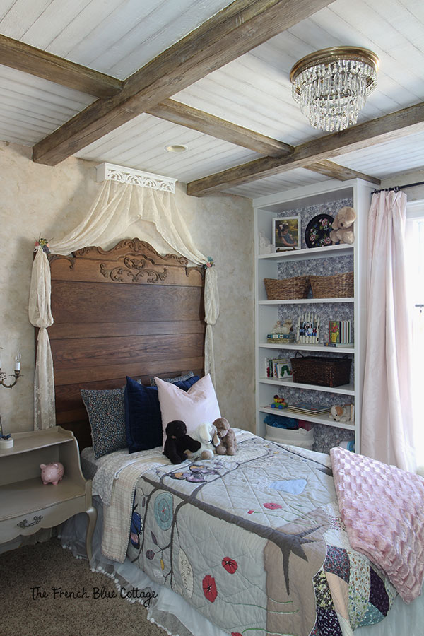 French country little girl's bedroom