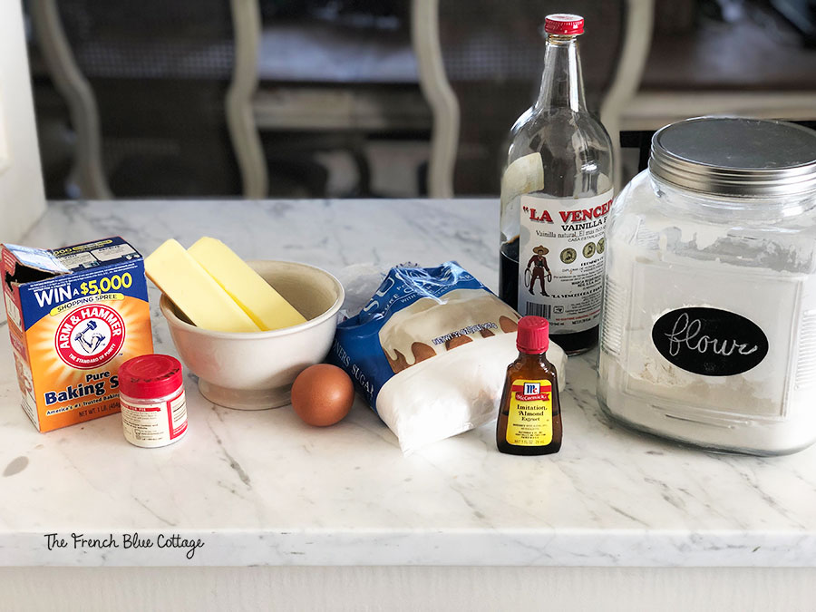 Sugar cookie ingredients