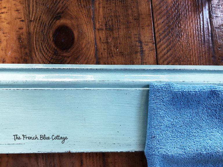 How to Seal Milk Paint • French Blue Cottage