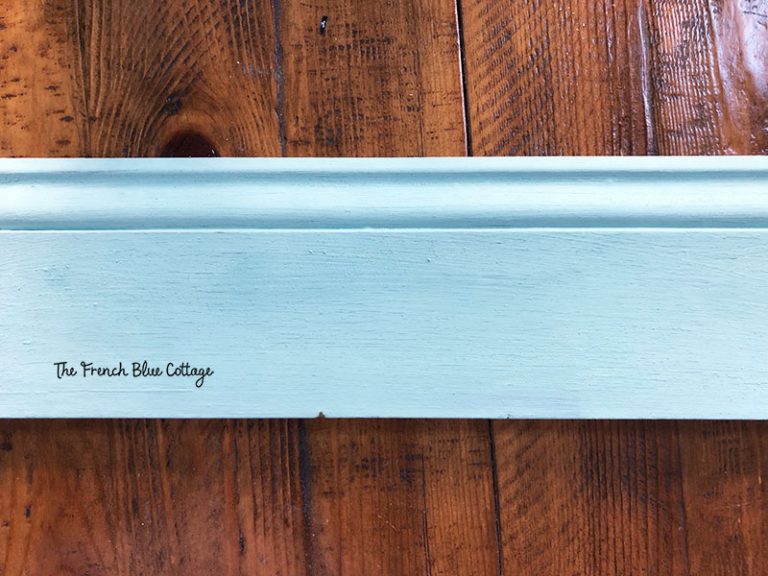 How to Seal Milk Paint • French Blue Cottage