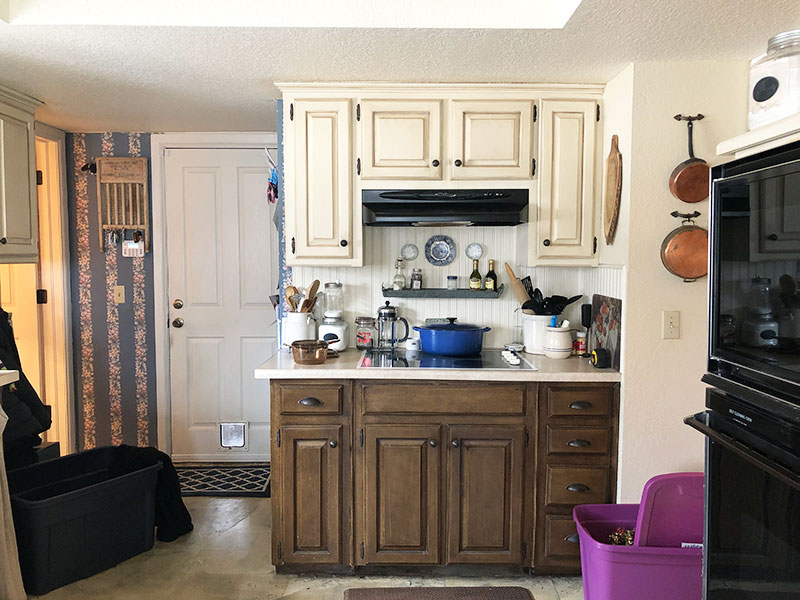 kitchen before remodel