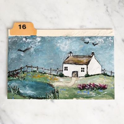 Index Card Painting Challenge