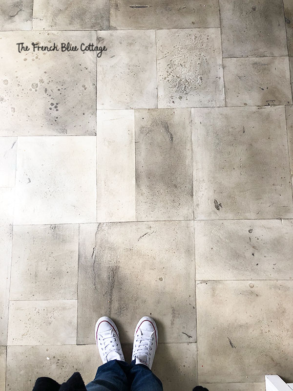 Adventures At The French Blue Cottage, Cottage Kitchen Floor Tiles