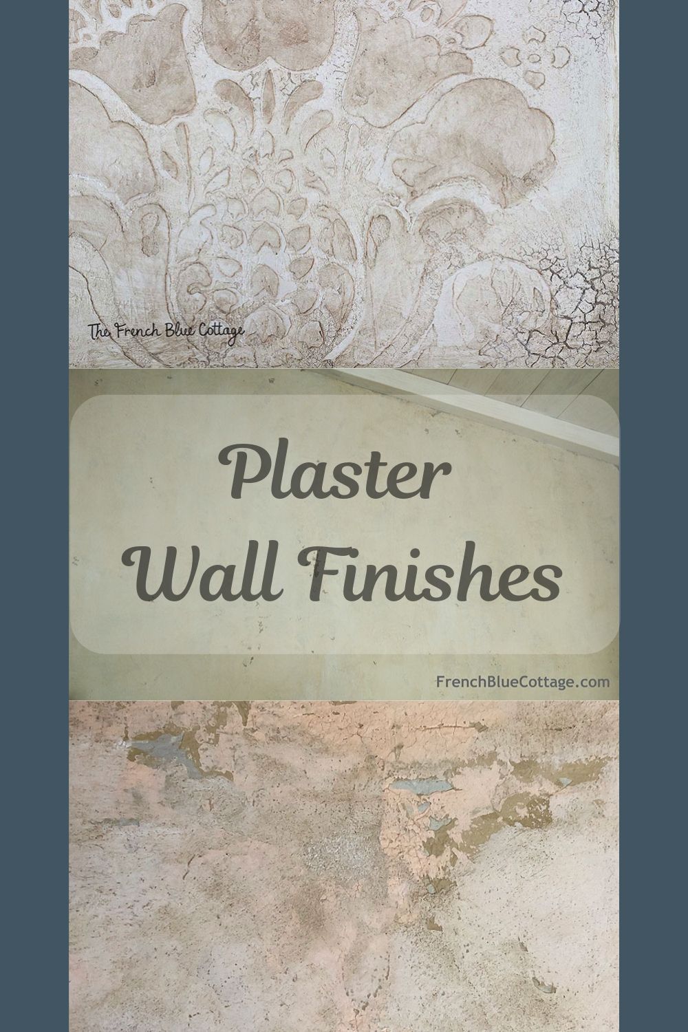 plaster wall finishes pin