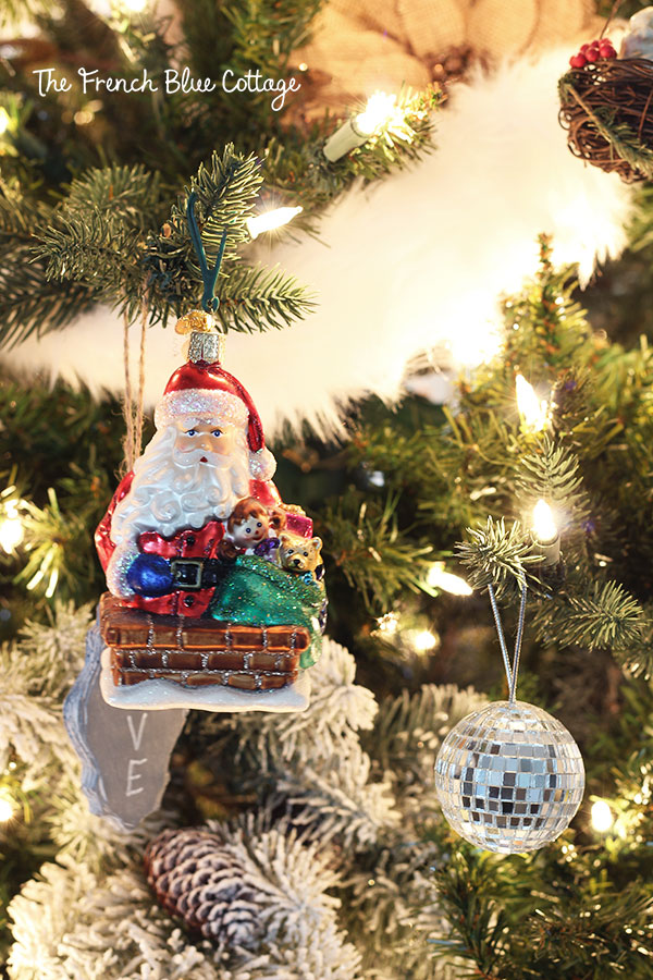 Vintage Christmas Ornaments - French Country Cottage