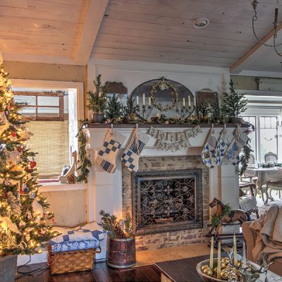 French Country Christmas Decor: Holiday Home 2019