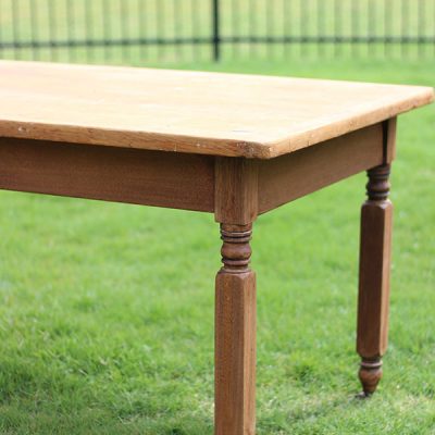 Refinishing a Pine Table and a Sewing Basket – One Room Challenge {week 3}