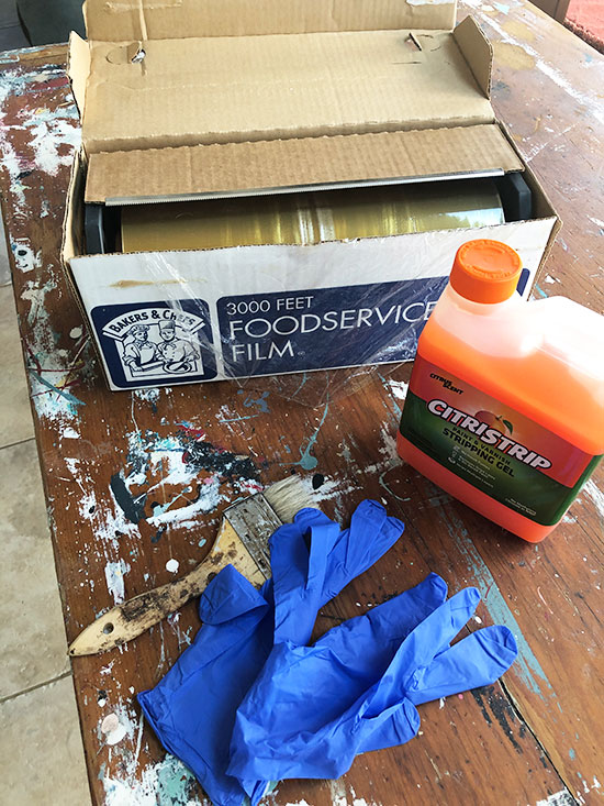 table refinishing supplies