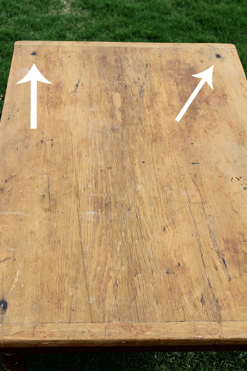 Reclaimed pine deals table top