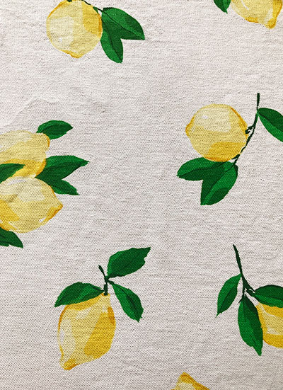 lemon Kate Spade tablecloth